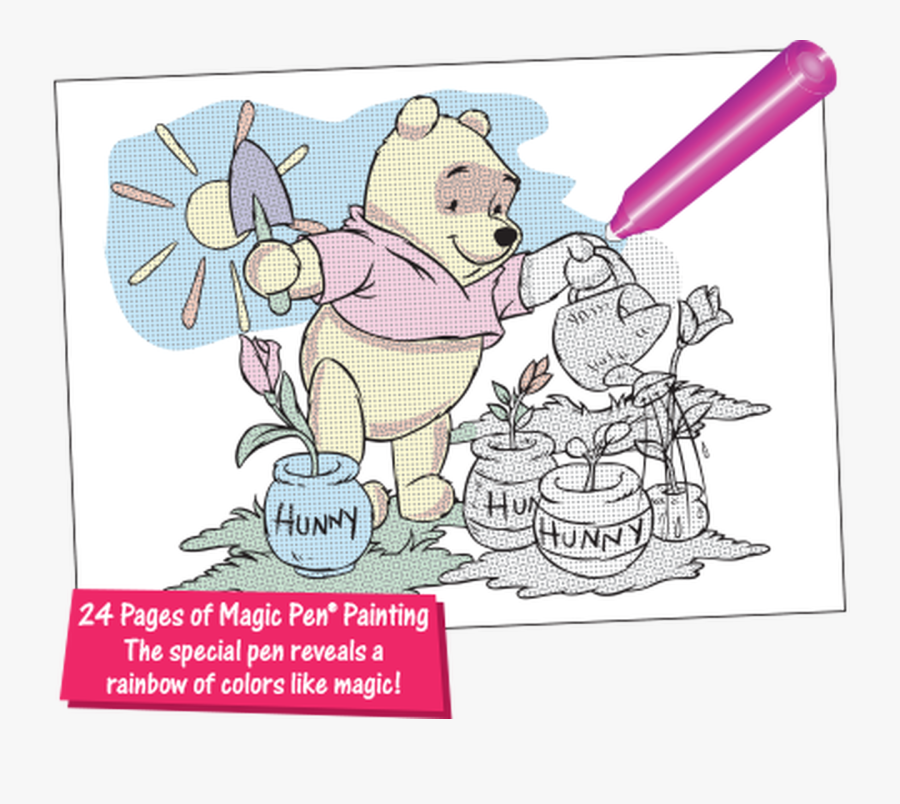 Magic Pen® Painting - Winnie The Pooh, Transparent Clipart