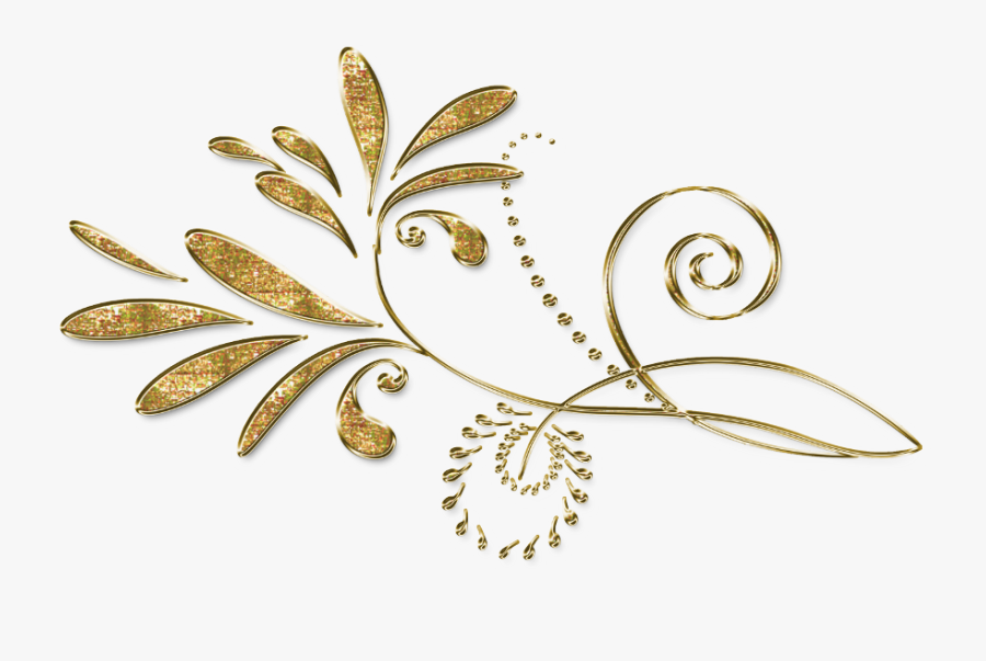 #cuorelucymy #lucymy #mialu #gold #oro #swirl #corner - Motif, Transparent Clipart