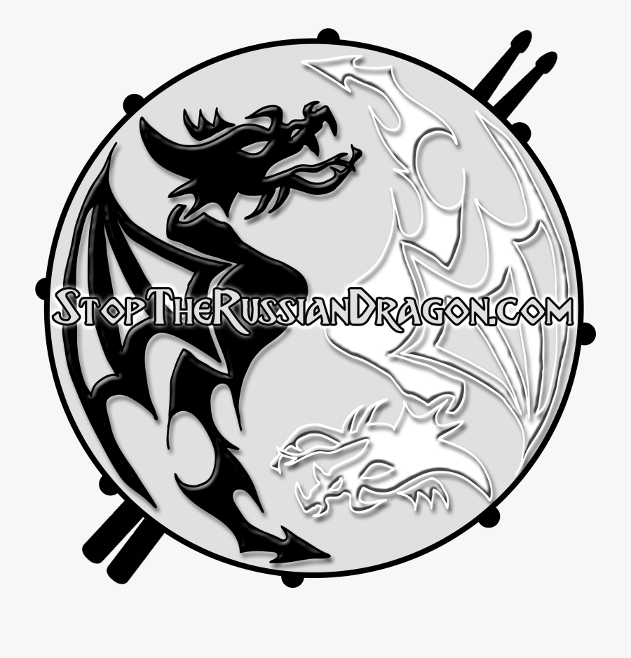 Stop The Russian Dragon - Cartoon, Transparent Clipart