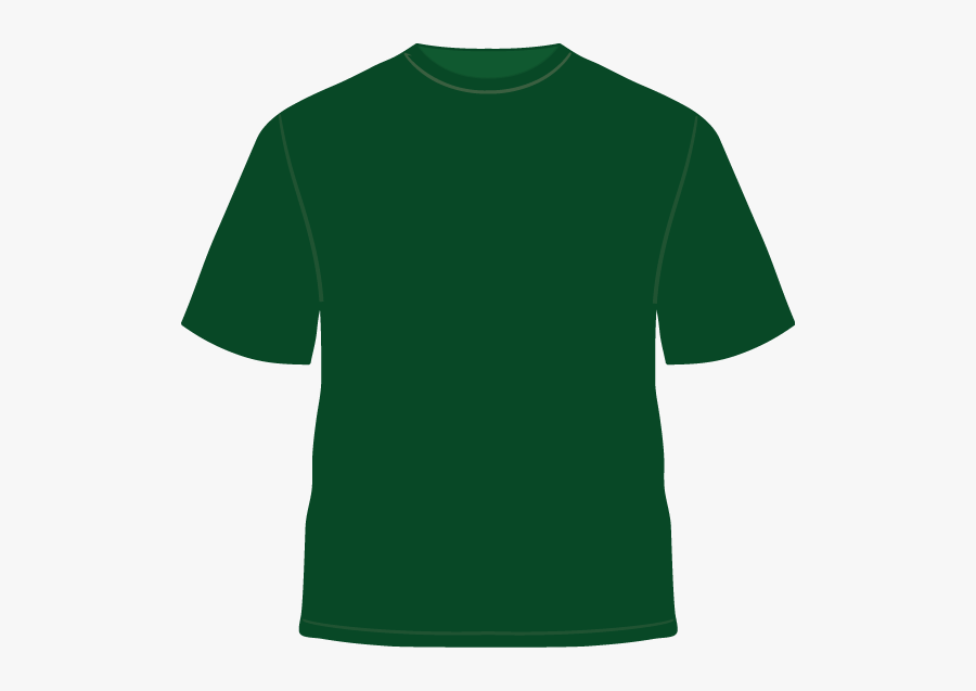 Free Download Green T Shirt Template Clipart T-shirt - Black T Shirt, Transparent Clipart