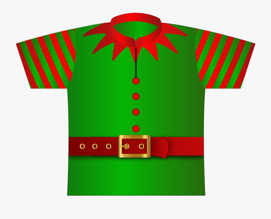 Dye Sublimated Style Logo - Red And Green Shirt Clipart, Transparent Clipart