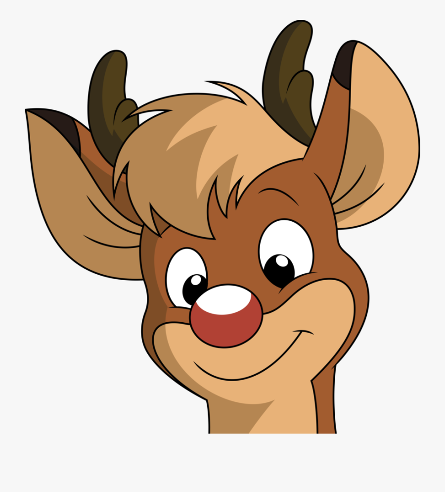 Rudolph Vector - Rudolph Ear Clip Art, Transparent Clipart