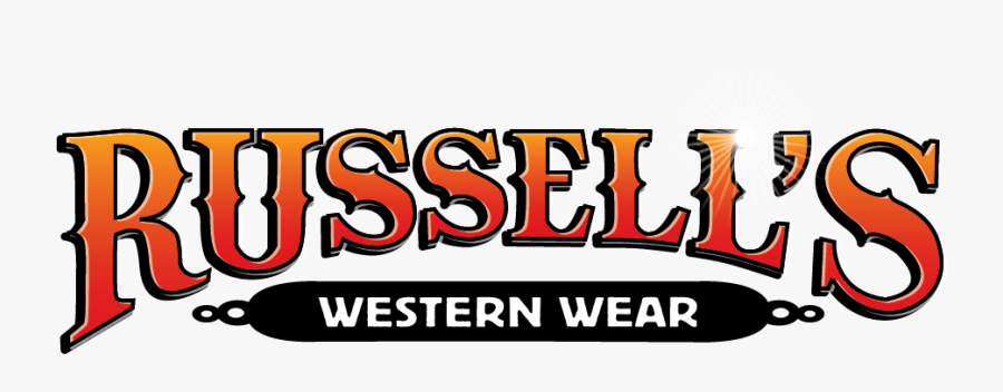 Russells Western Wear Full Color Logo - Russell's Western Wear, Transparent Clipart