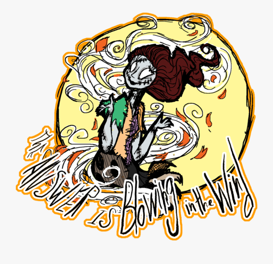 Blowing In The Wind By Frankilew - Illustration, Transparent Clipart