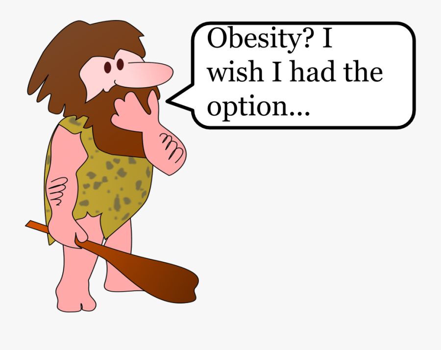 Why Am I Obese - Paleolithic Diet, Transparent Clipart