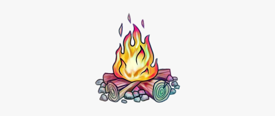Camp Fire No Background, Transparent Clipart