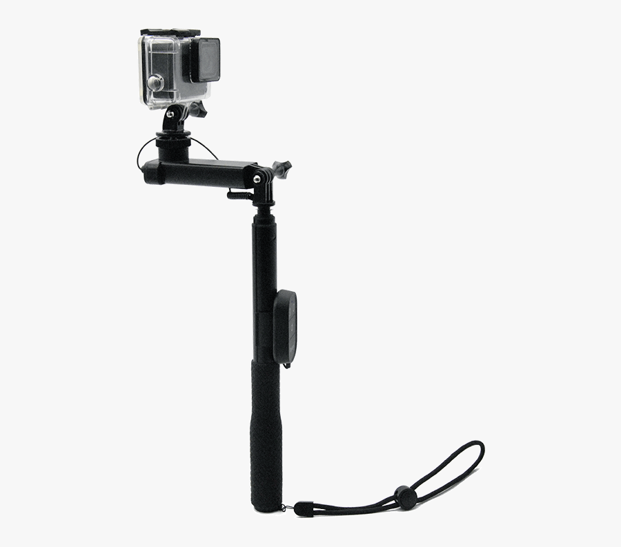 Diving Selfie Stick For Go Pro With Wifi Remote Control - Video Camera, Transparent Clipart