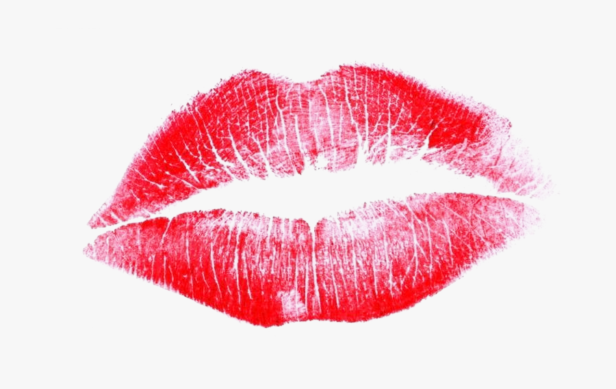 Kiss Lipstick Drawing Clip Art - Kiss Lips Transparent Background, Transparent Clipart