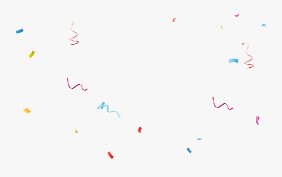 Color Holiday Ribbon Streamers Png Download - Art, Transparent Clipart