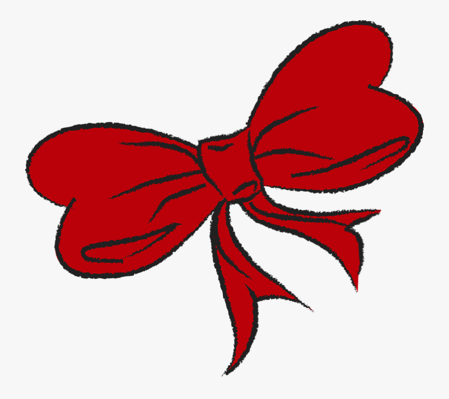 Clipart Christmas Bow, Transparent Clipart