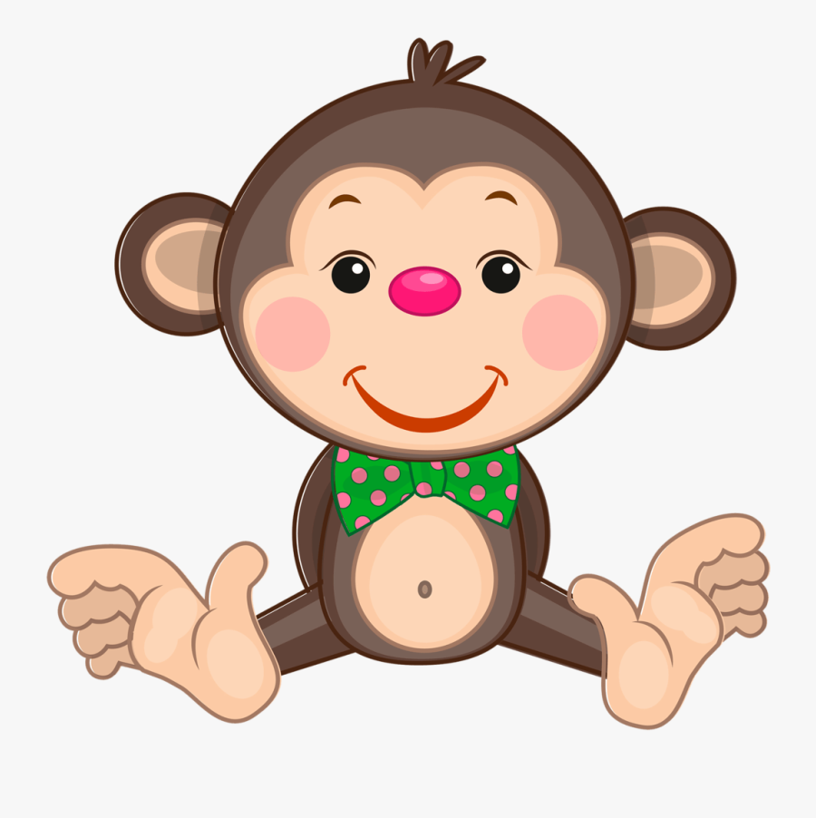0 19188e Bdc0a47d Animal Clip Monkey - Monkey Playing The Guitar Cartoon, Transparent Clipart