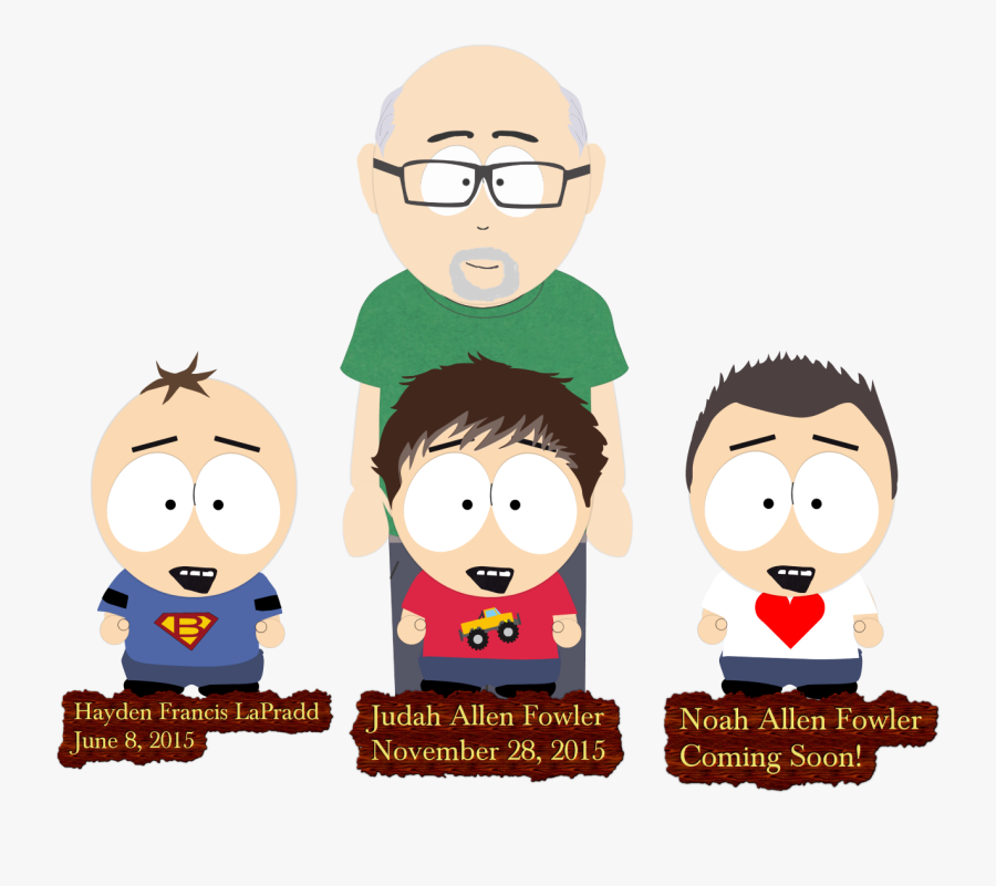 The Grandkids - Cartoon, Transparent Clipart