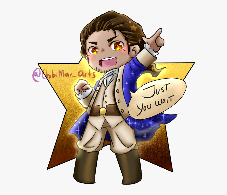 Alexander Hamilton Chibi, Transparent Clipart