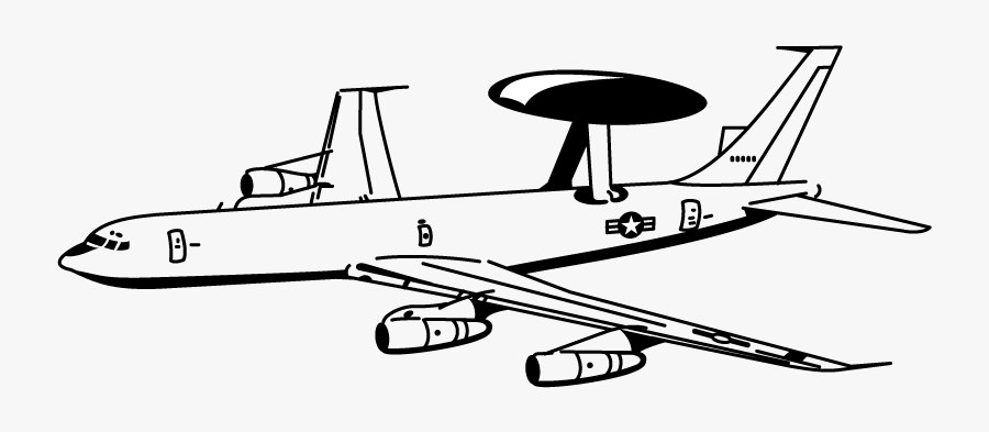 Propeller-driven Aircraft, Transparent Clipart