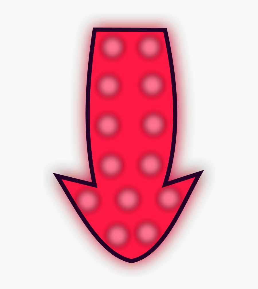 Arrow Pointing Down - Clip Art, Transparent Clipart