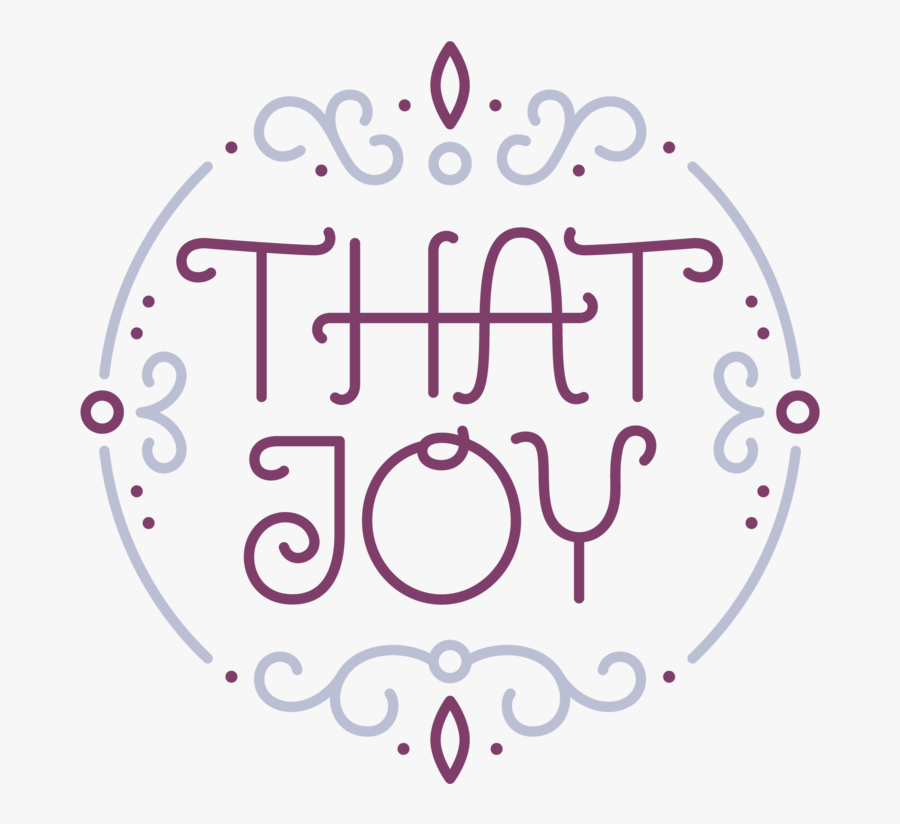 That Joy Logo - Circle, Transparent Clipart