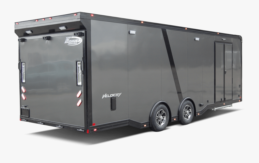 Race Car Trailer, Transparent Clipart