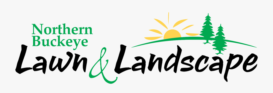 Northern Buckeye Lawn & Landscape - Calligraphy, Transparent Clipart