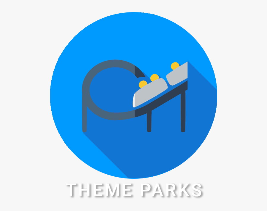 Theme Parks, Transparent Clipart