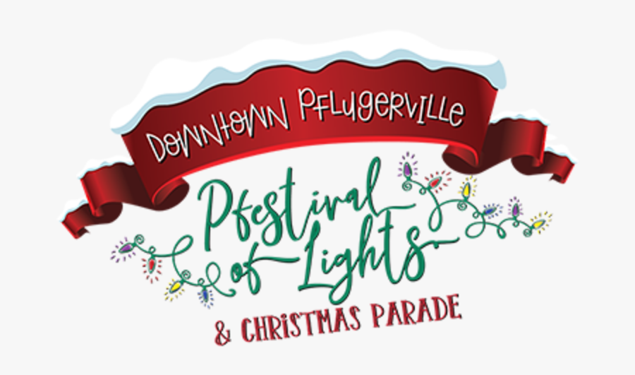 Pflugerville Christmas Parade, Transparent Clipart