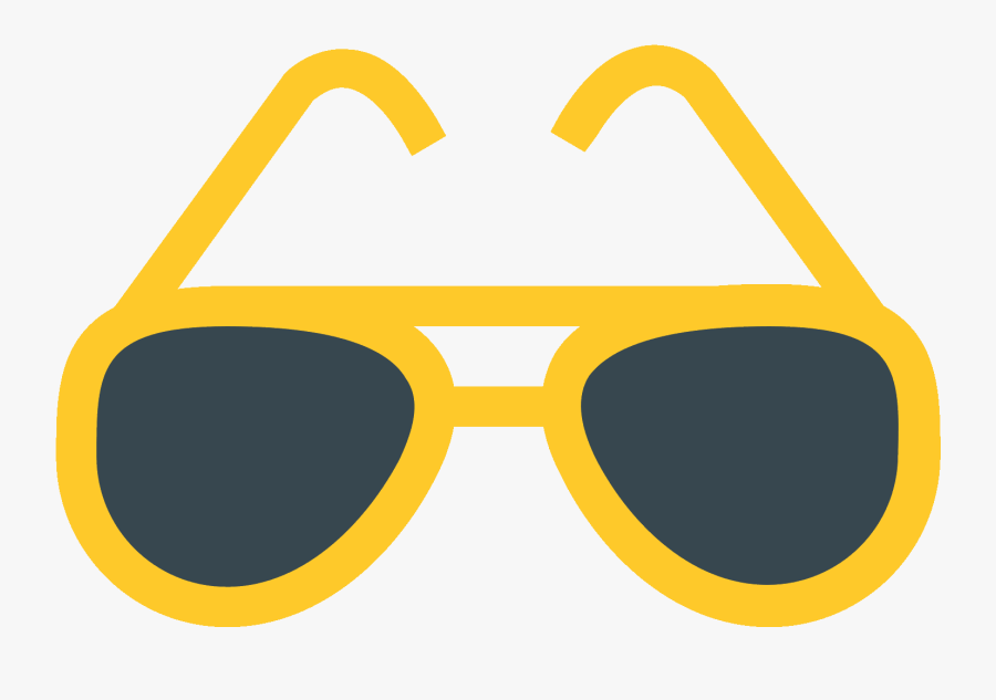 Sun Glasses Icon, Transparent Clipart