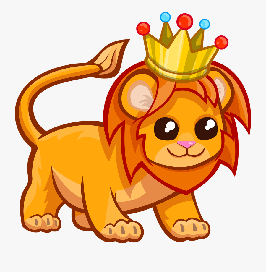 Cute Baby Lion Cartoon Drawing , Free Transparent Clipart - ClipartKey