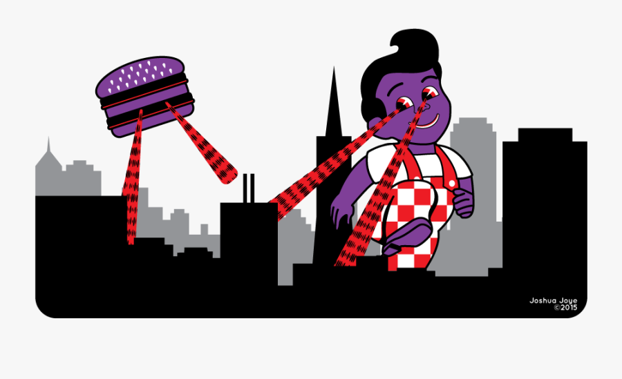 Big Boy Destroying Joshuajoye, Transparent Clipart