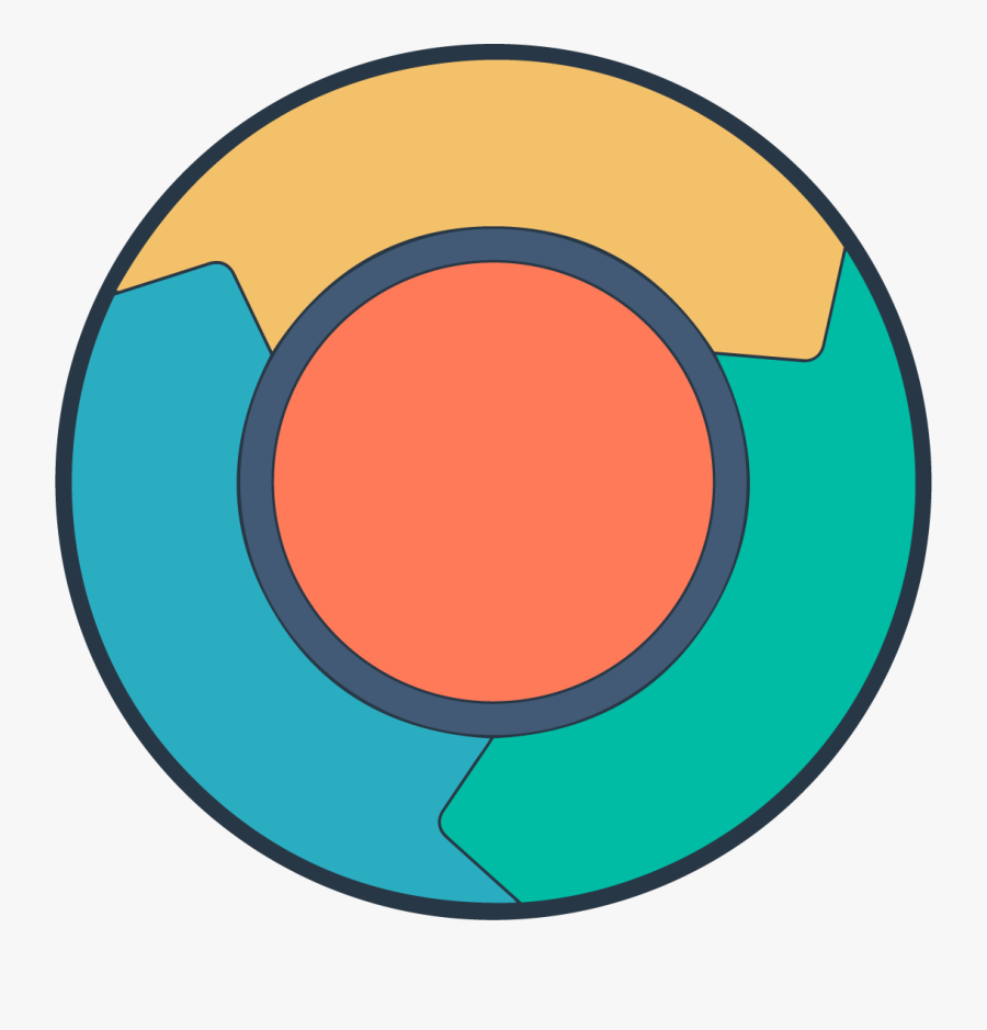 Hubspot Flywheel, Transparent Clipart