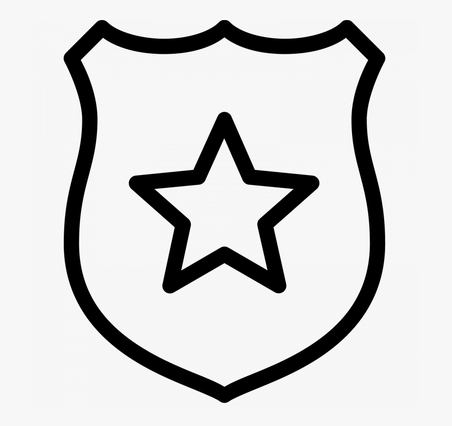 Badge New Png Blockify - Police Badge Vector Png, Transparent Clipart