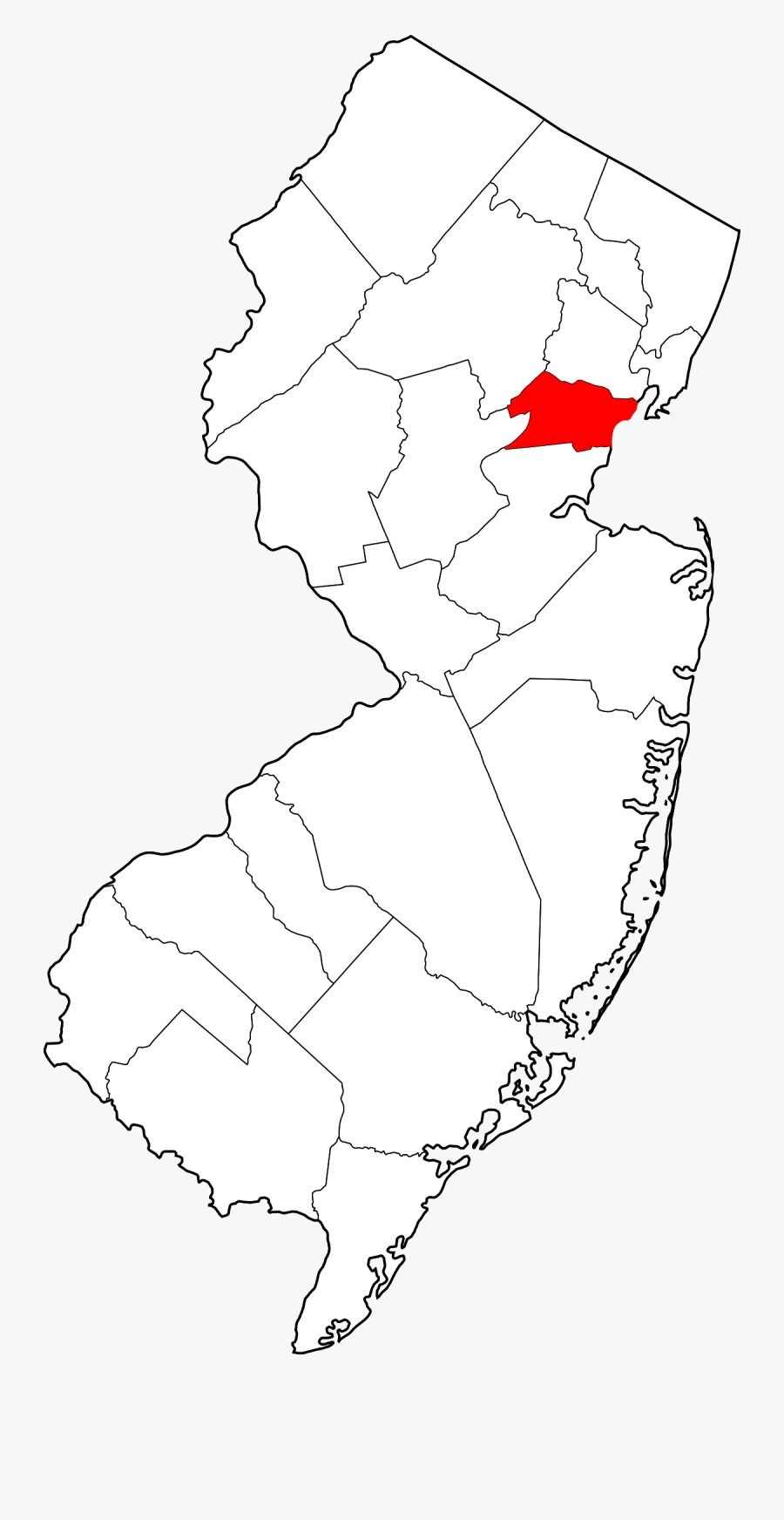 Scotch Plains Nj On Map, Transparent Clipart