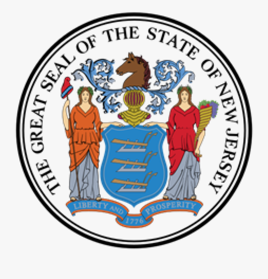 New Jersey - State Seal - New Jersey Seal, Transparent Clipart
