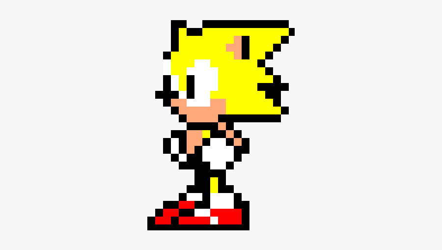 Pixel Art Sonic Exe, Transparent Clipart