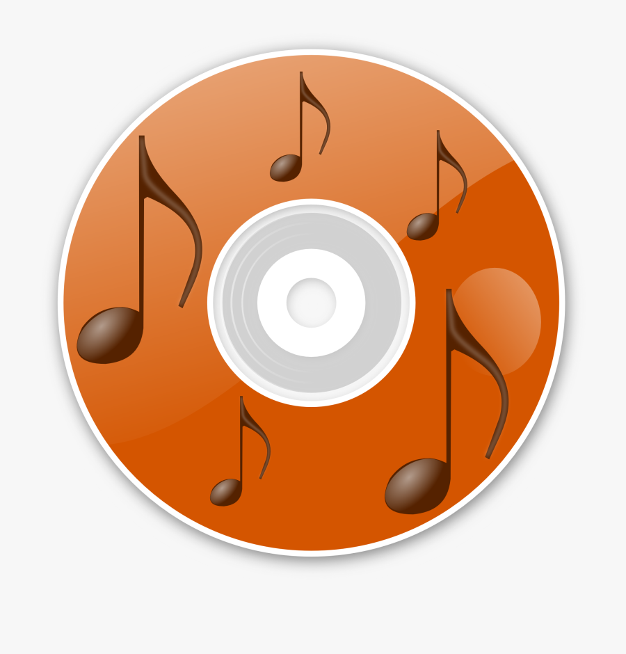 Music Cd Transparent Icon, Transparent Clipart