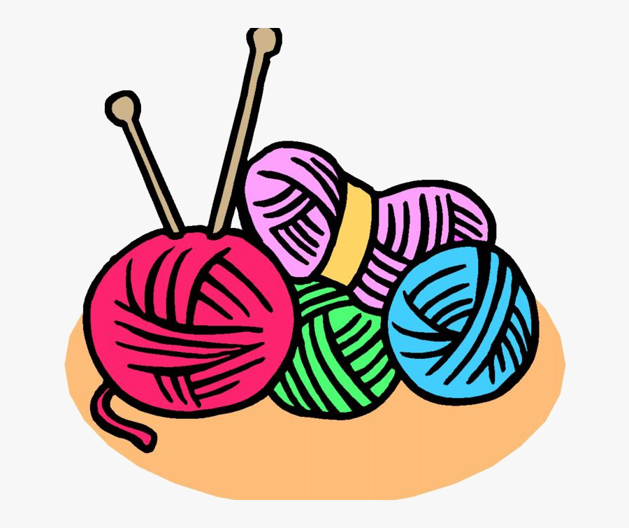 Sewing Or Knitting To Keep Jefferson County Warm- Sept - Knitting Clipart, Transparent Clipart