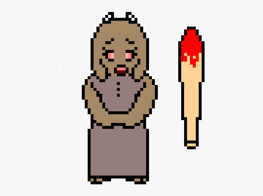 Toriel Pixel Art, Transparent Clipart