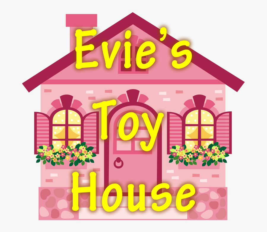 Cute Pink House Cartoon, Transparent Clipart