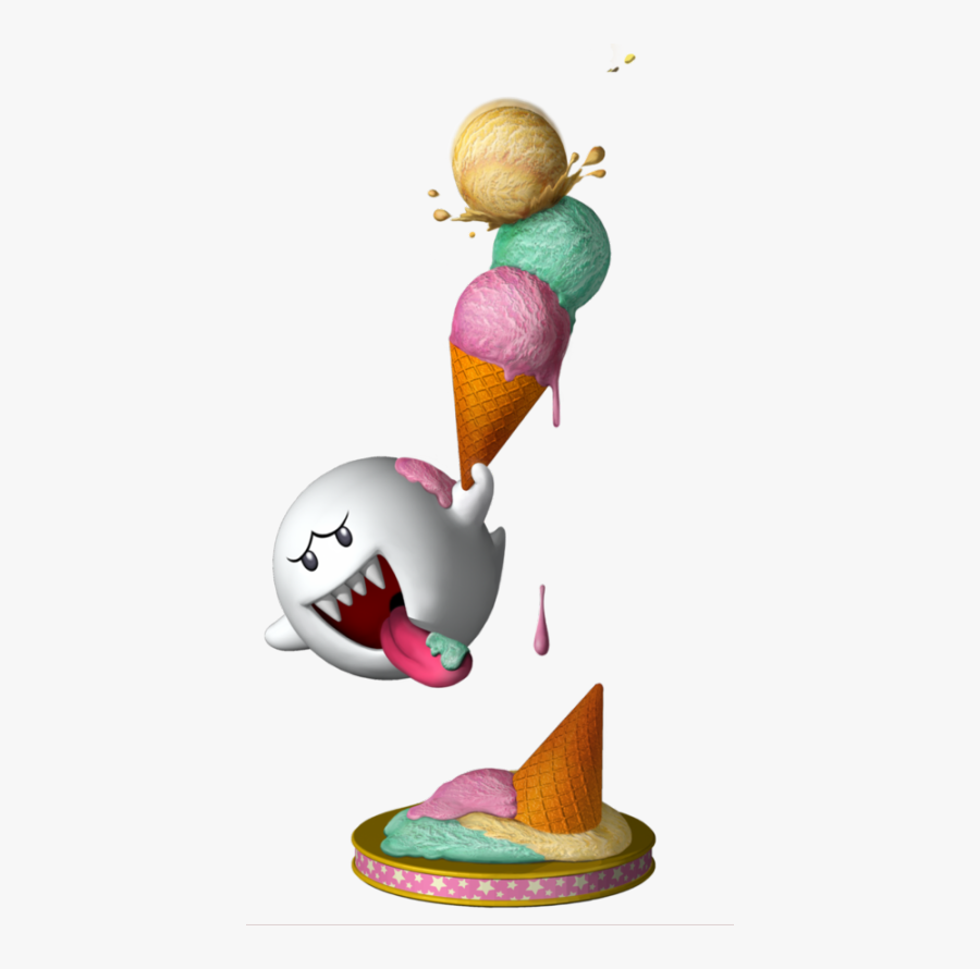 Boo Super Mario Party, Transparent Clipart
