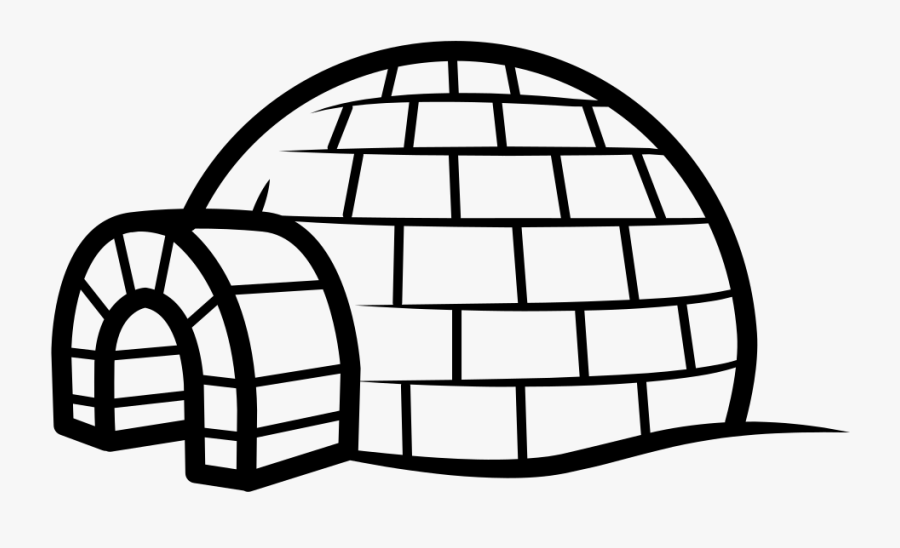 Igloo Png - Igloo Painting, Transparent Clipart