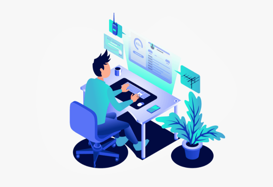 Ham Radio Prep - Chair, Transparent Clipart