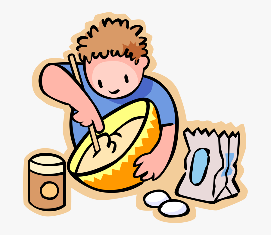 Vector Illustration Of Primary Or Elementary School - Baking Clipart, Transparent Clipart