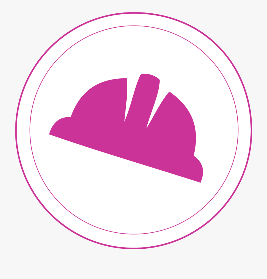 Transparent Hard Hat Png - Circle, Transparent Clipart