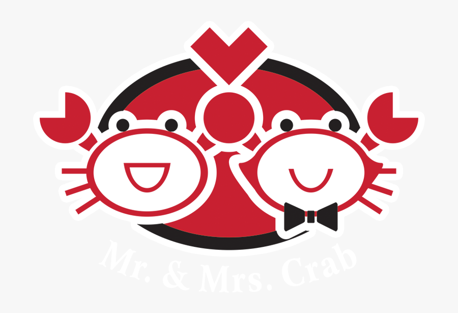Mr. & Mrs. Crab, Transparent Clipart