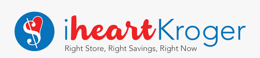 I Heart Kroger - Graphic Design, Transparent Clipart