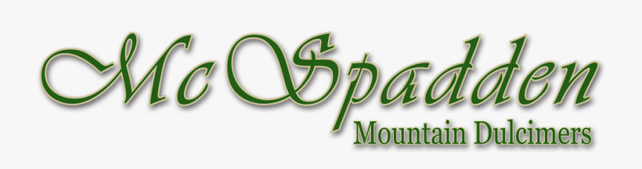 Mcspadden Mountain Dulcimers - Calligraphy, Transparent Clipart