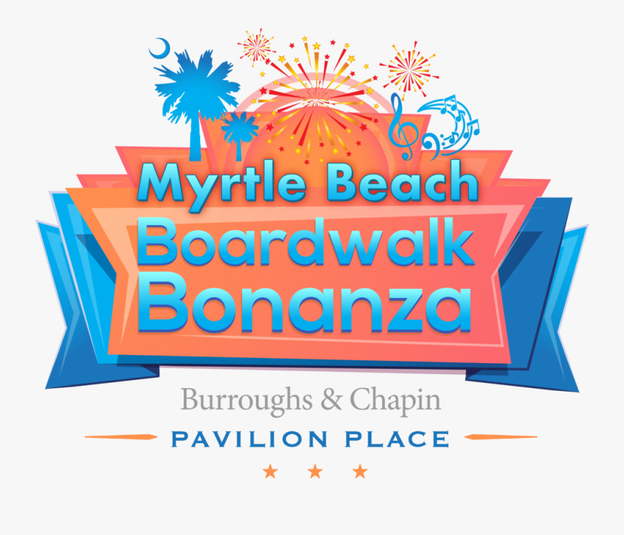 The Myrtle Beach Boardwalk Bonanza Is A Free Family, Transparent Clipart