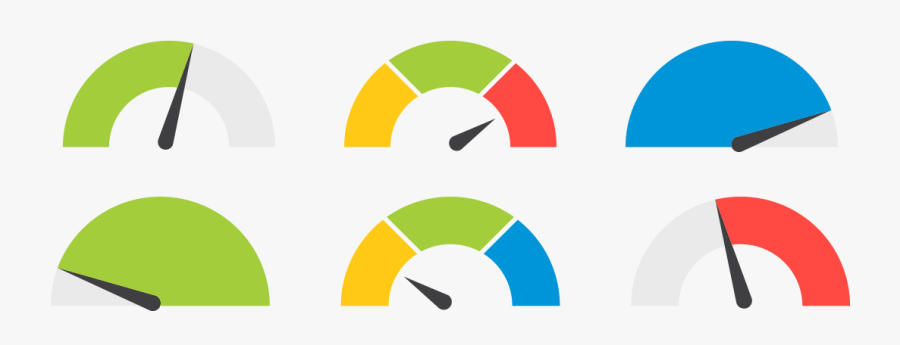 Gauge Chart Excel Tutorial Templates - Indicatorii De Performanta Livrari, Transparent Clipart