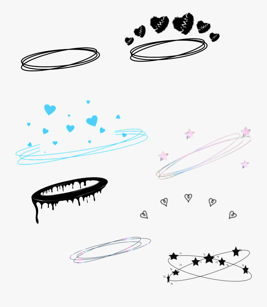 #halos, Transparent Clipart