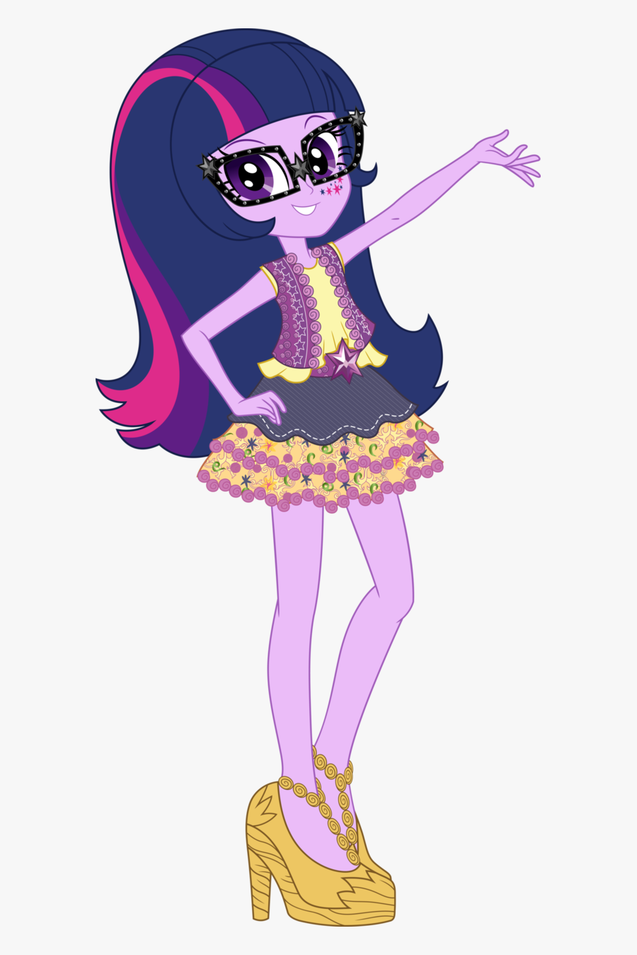 Legend Of Everfree Boho Twilight Sparkle Vector By - My Little Pony Equestria Girls Legend Of Everfree Twilight, Transparent Clipart