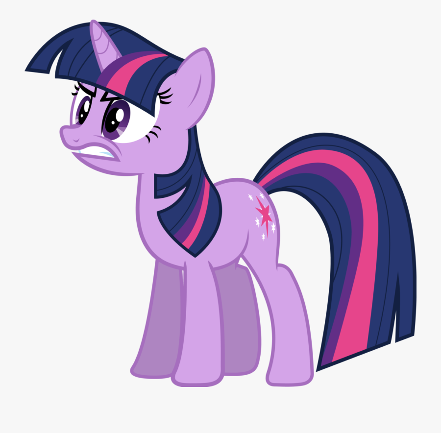 Sparkle Clipart Vector - Twilight Sparkle Angry Png, Transparent Clipart
