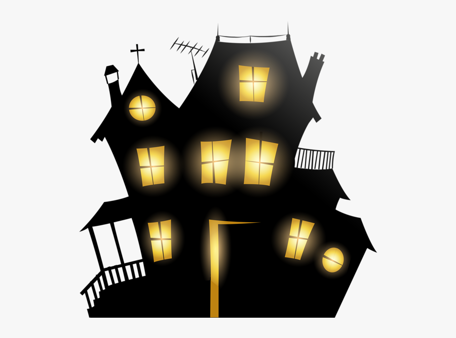 Halloween Haunted House Png - Halloween Party Martial Arts, Transparent Clipart